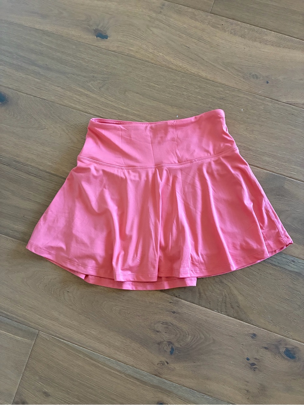 Coral Pink Athletic Skirt